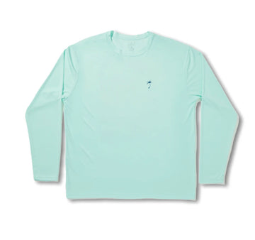 TriColor LCA Logo / Mint - Quick Dry UPF 50+ Mens Long Sleeve